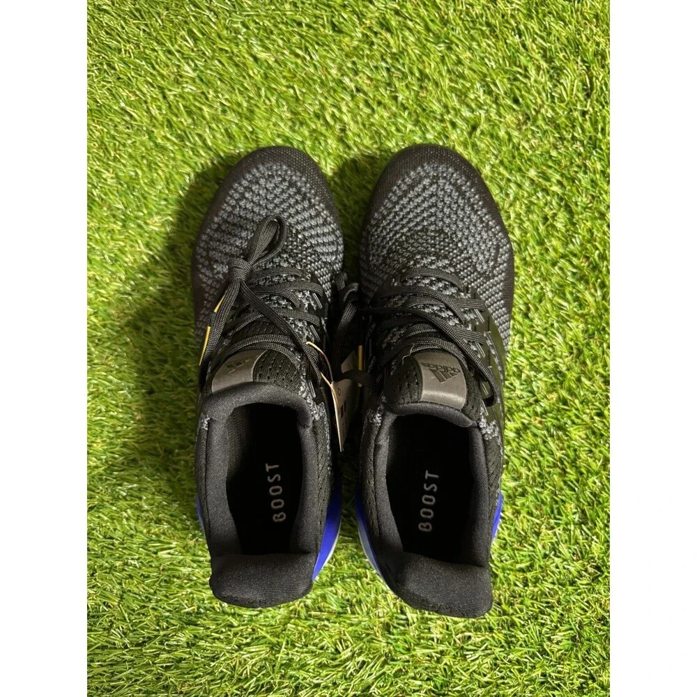 Men Size 9 adidas Ultraboost OG Football Cleats Ultra Boost Black Purple JP7410